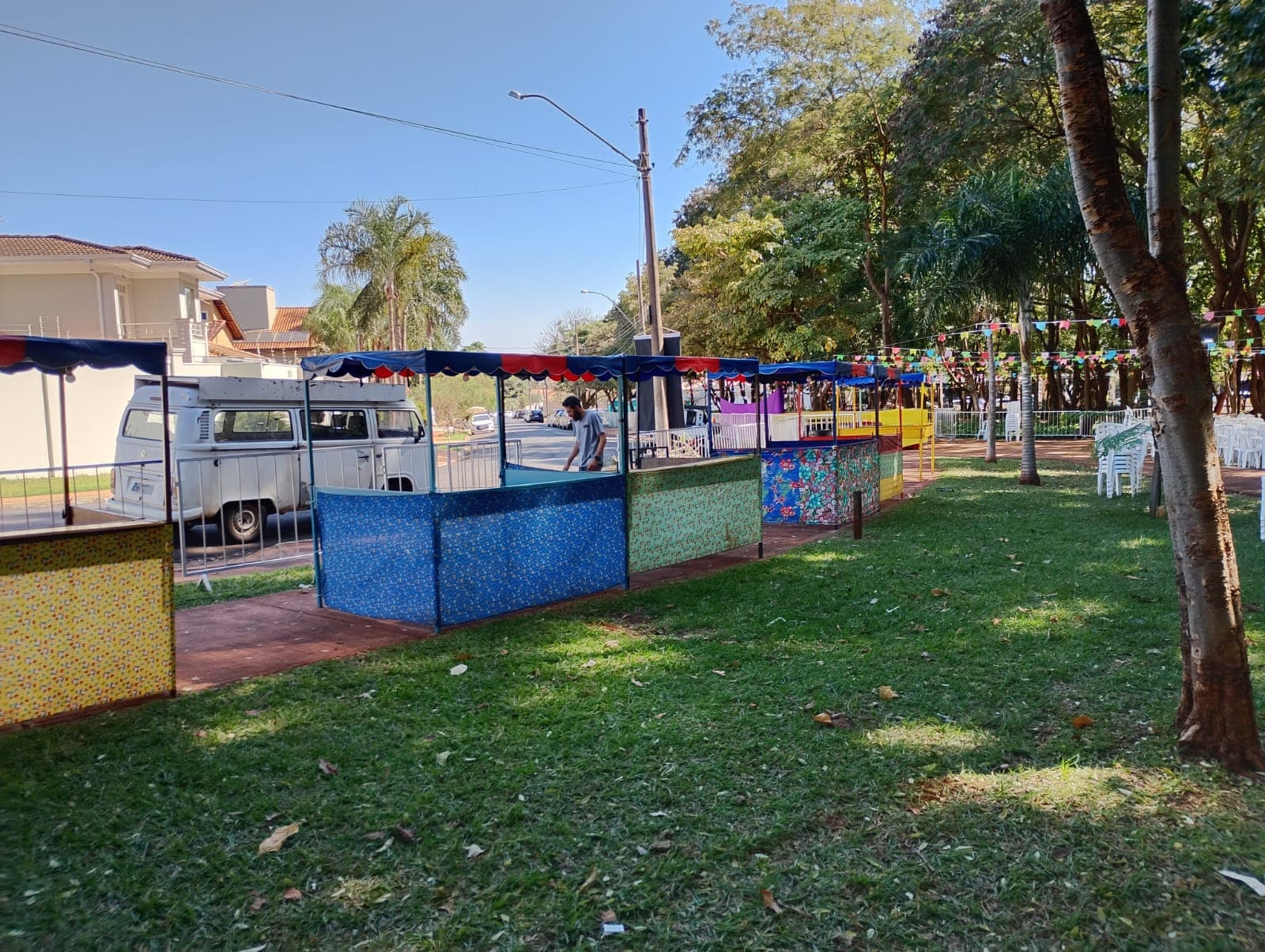 Barracas no Parque